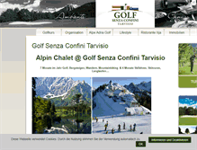 Tablet Screenshot of golfsenzaconfini.com